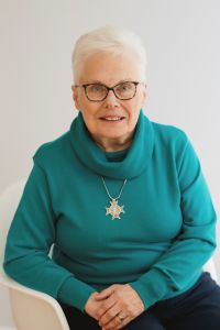 Sister Karen Lueck pictured in green shirt